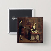 氏B.はパメラの執筆、Ricからのイラストレーションを見つけます 缶バッジ (正面&裏面)