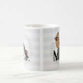 氏Cardinal夫人および夫人Hisおよび彼女の物 コーヒーマグカップ (中央)