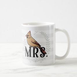 氏Cardinal夫人および夫人Hisおよび彼女の物 コーヒーマグカップ