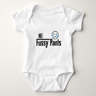 氏Fussy Pants ベビーボディスーツ