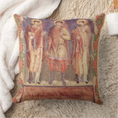 氏Lat 1141 fol.2vチャールズII (8の即位 クッション (ブランケット)