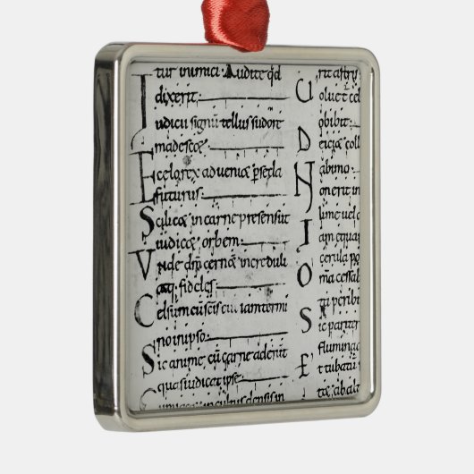 氏Latin Lectionary メタルオーナメント (右)