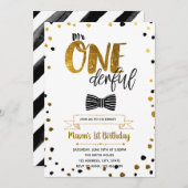 氏onederful誕生日の招待 招待状 (正面/裏面)