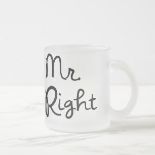 氏Rightのコーヒー・マグ フロストグラスマグカップ