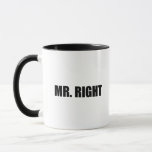 氏Right Funny Couple Set マグカップ<br><div class="desc">夫、妻、ボーイフレンド、ガールフレンドは、結婚式彼の結婚したなカップルです右の氏冗談を言いますが、彼女は右の夫人常にです。 このおもしろいカスタム設計しますティー、ワイシャツ、マグ、場合、ギフトおよび服装で点検して下さい。</div>