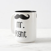 氏Right Mug ツートーンマグカップ (正面左)