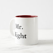 氏Right Mugs ツートーンマグカップ (正面左)