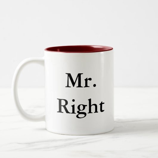 氏Right Mugs ツートーンマグカップ (左)