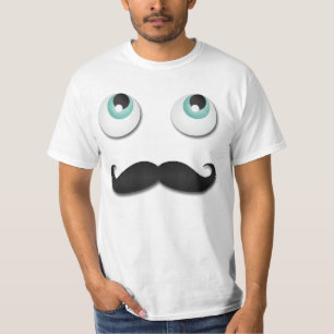 氏stache tシャツ