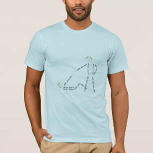 氏White対Pink氏 Tシャツ