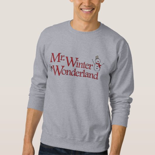氏Winter Wonderland Funny Shirt スウェットシャツ (正面)