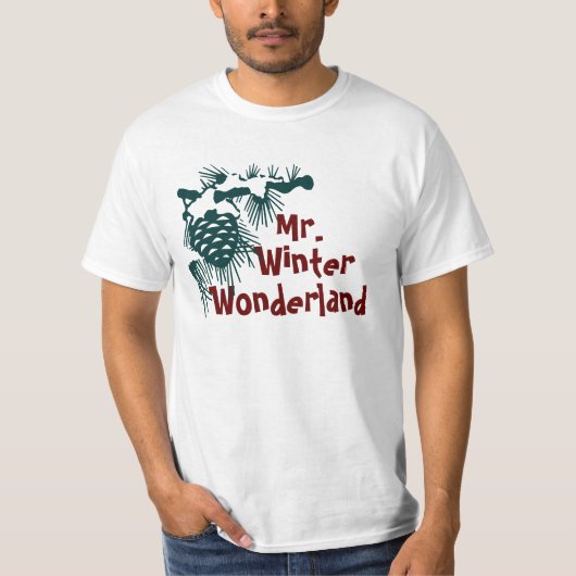 氏Winter Wonderland Tシャツ (正面)