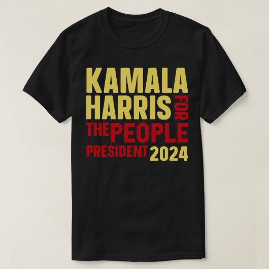 民のためのカマラ Tシャツ (デザイン正面)