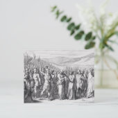 民のモンズ・サッチャーへの割譲 ポストカード (スタンド正面)