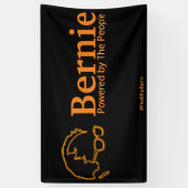 民の力を借りた2016年サンダー 横断幕 (縦)