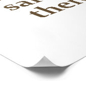 民主主義が成功できない – 教育引用文 ポスター (角)