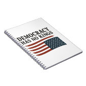 民主主義のキングアンチトランプUSA ノートブック (右側)