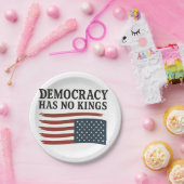 民主主義のキングアンチトランプUSA ペーパープレート (パーティー)