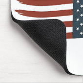 民主主義のキングアンチトランプUSA マウスパッド (コーナー)