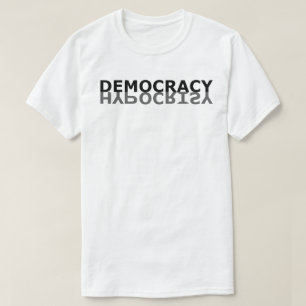 民主主義の偽善 Tシャツ
