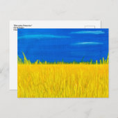 「民主主義の収穫」ポストカード ポストカード (正面/裏面)