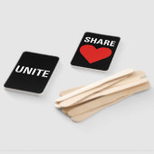 民主主義の政治的抗議を団結させる ハンドファン (組立なし)