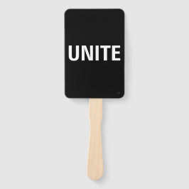 民主主義の政治的抗議を団結させる ハンドファン