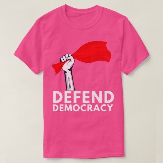 民主主義の防衛5 Tシャツ (デザイン正面)