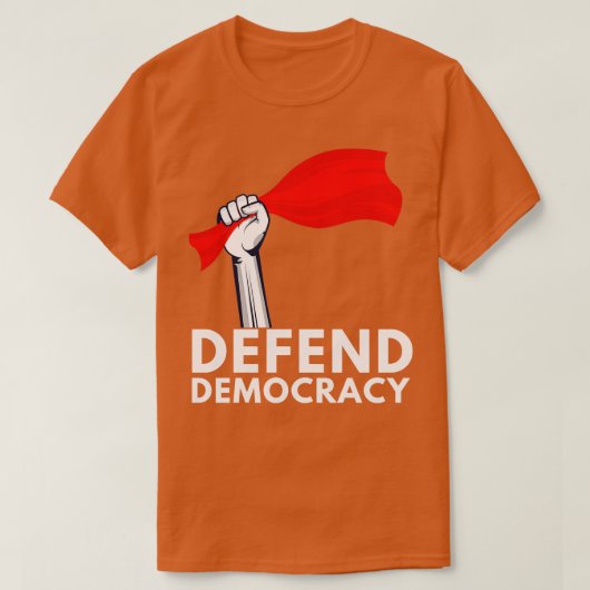 民主主義の防衛5 Tシャツ (デザイン正面)