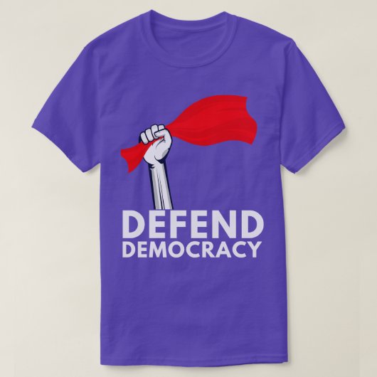 民主主義の防衛5 Tシャツ (デザイン正面)