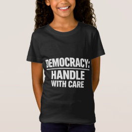 民主主義は大切に Tシャツ