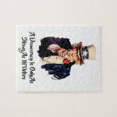 民主主義は有権者と同じくらい強い ジグソーパズル (横)