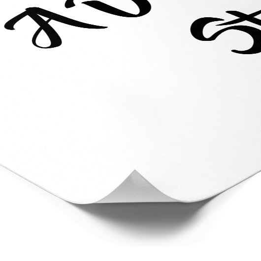 民主主義は有権者と同じくらい強い ポスター (角)