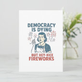 民主主義は死んでいるが素敵な花火だ シーズンカード (スタンド正面)