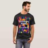 民主主義は混乱する  Tシャツ (正面フル)