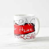 民主主義は独裁政権より優れている コーヒーマグカップ (正面右)