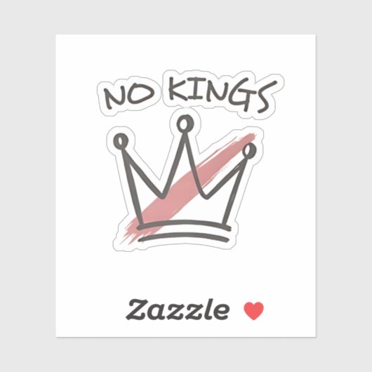 民主主義は王の地位を持たない米国 シール (シート)