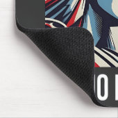 民主主義は王の地位を持たない米国 マウスパッド (コーナー)