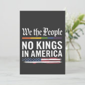 民主主義は王の地位を持たない米国 招待状 (スタンド正面)