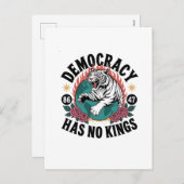 民主主義は王を持っていない86 47虎 シーズンポストカード (正面/裏面)