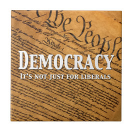 民主主義は自由主義者のためだけではない タイル