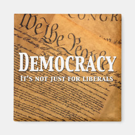 民主主義は自由主義者のためだけではない マグネット