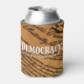 民主主義は自由主義者のためだけではない 缶クーラー (缶正面)