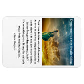 民主主義は非常に壊れやすい マグネット (横)