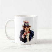 民主主義は2026年の投票に参加している コーヒーマグカップ (左)