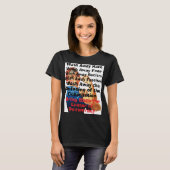 民主主義を取り戻せTシャツ Tシャツ (正面フル)