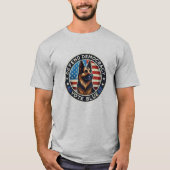 民主主義を守る – 投票ブルー – ドイツの羊飼い Tシャツ (正面)