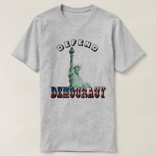 民主主義を守る Tシャツ