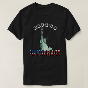 民主主義を守る Tシャツ
