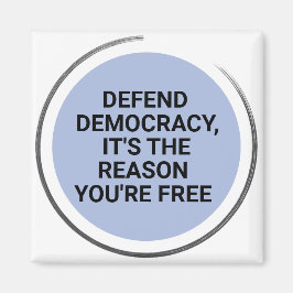 民主主義を守れ 自由が故に マグネット